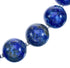 Sterling Silvers Southwest Lapis Round Bead Necklace BX120531